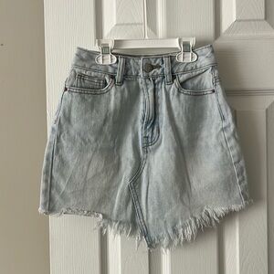 Pacsun denim mini skirt. Size 22 waist